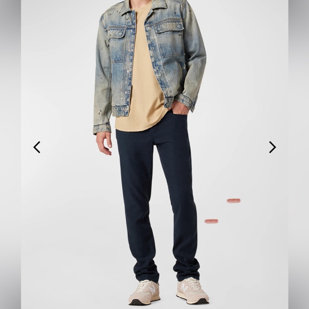 Hudson & Barrow NYC Gentlemen’s Outfitters black skinny straight black jeans 30”